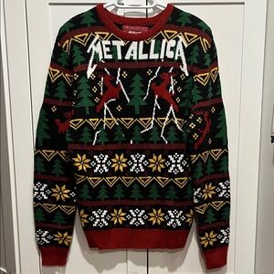 Festive Sweater - Red and Green
